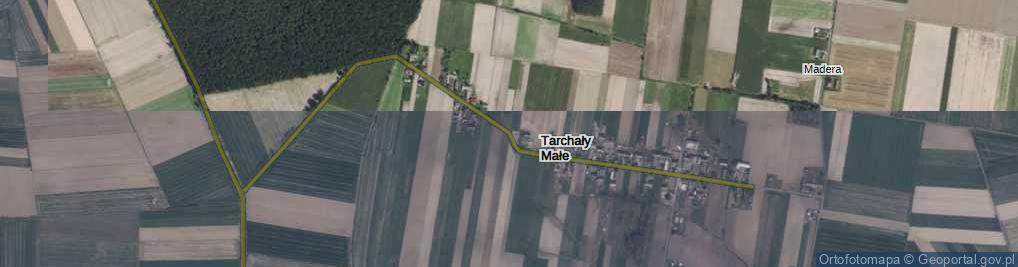 Zdjęcie satelitarne Tarchały Małe ul.
